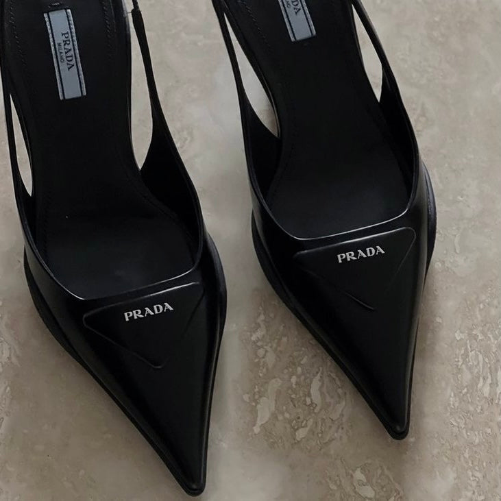 Black Prad Heels
