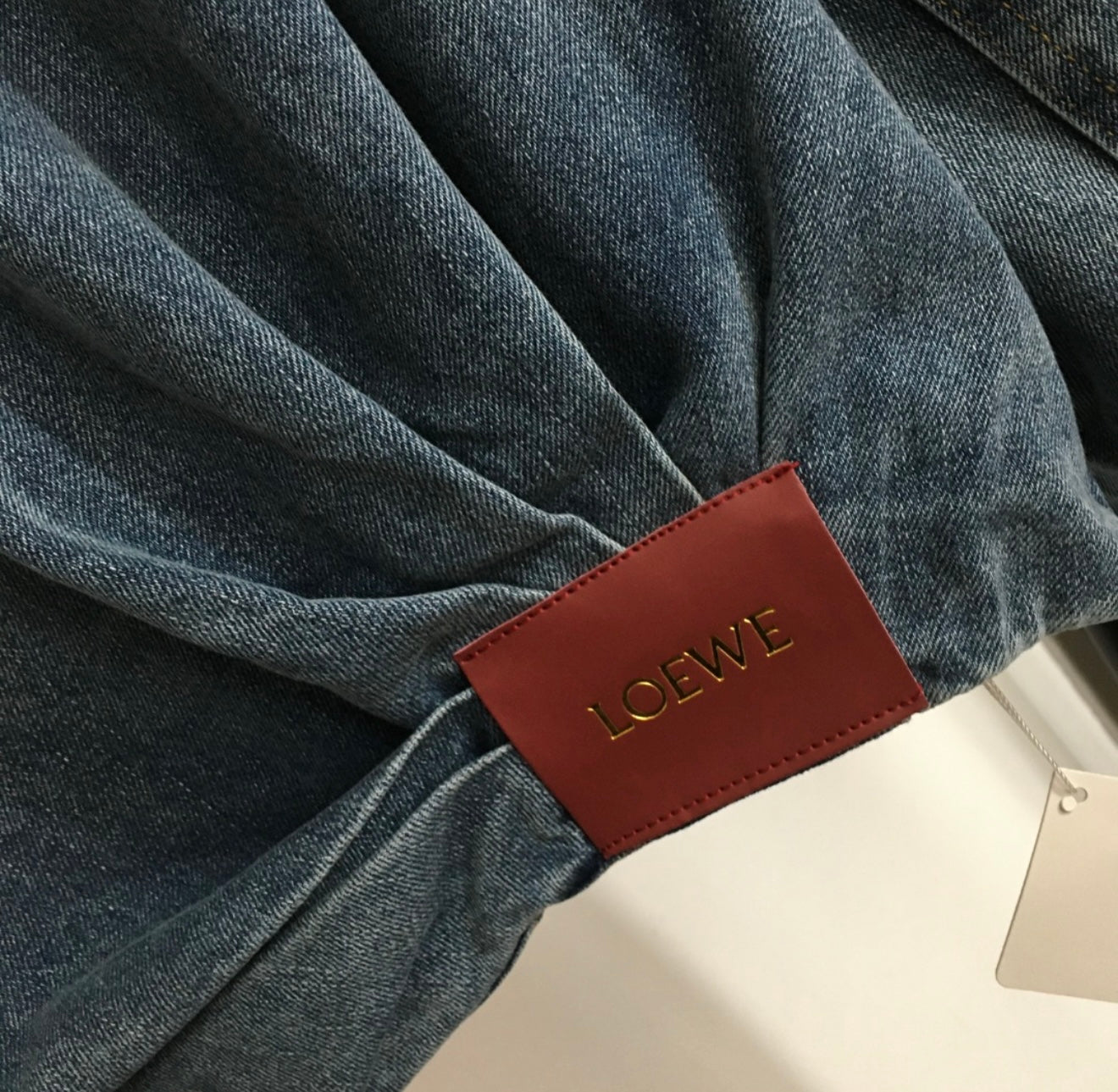 LOWE Denim Puff Jacket