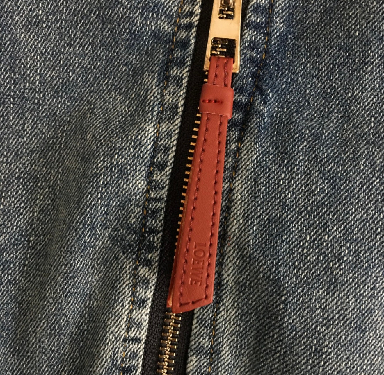 LOWE Denim Puff Jacket