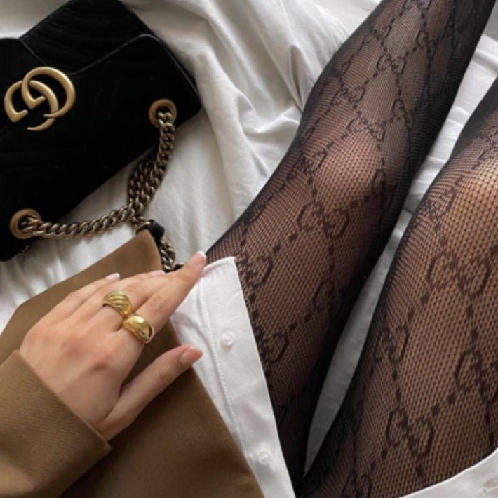 Black GG Tights