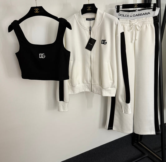 DG Tracksuit - White