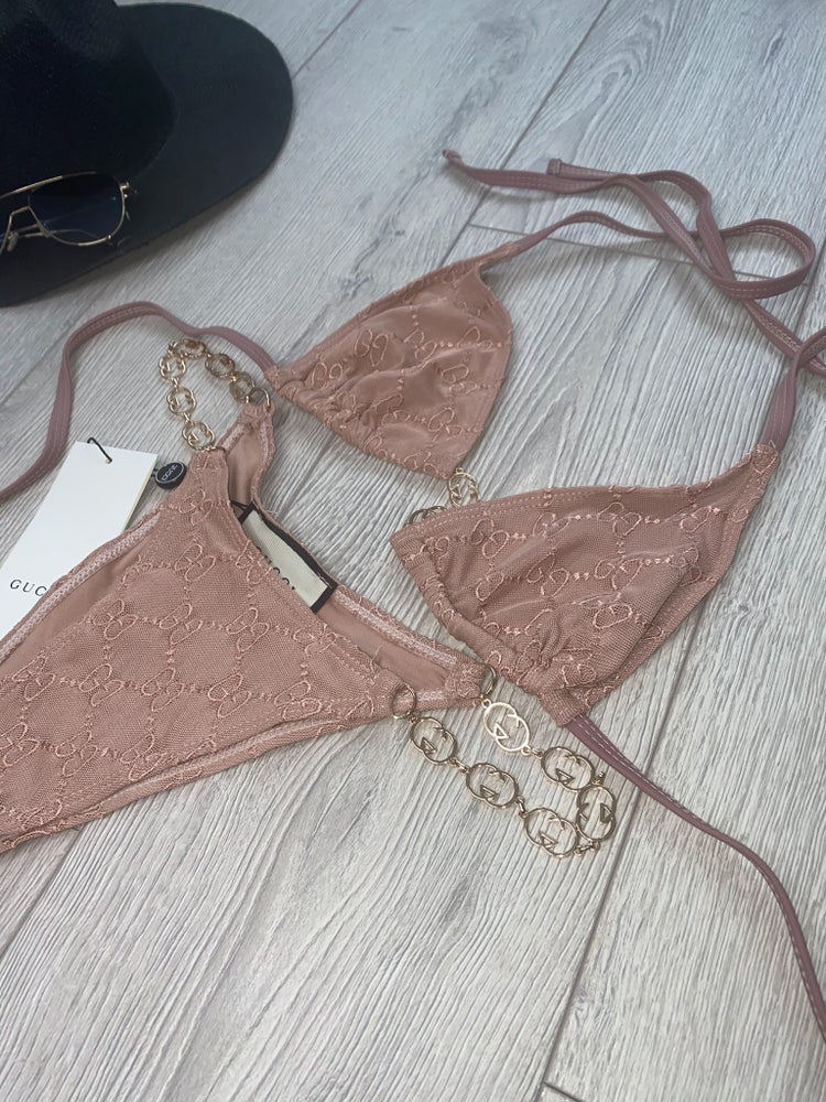 Nude Chain GG Bikini