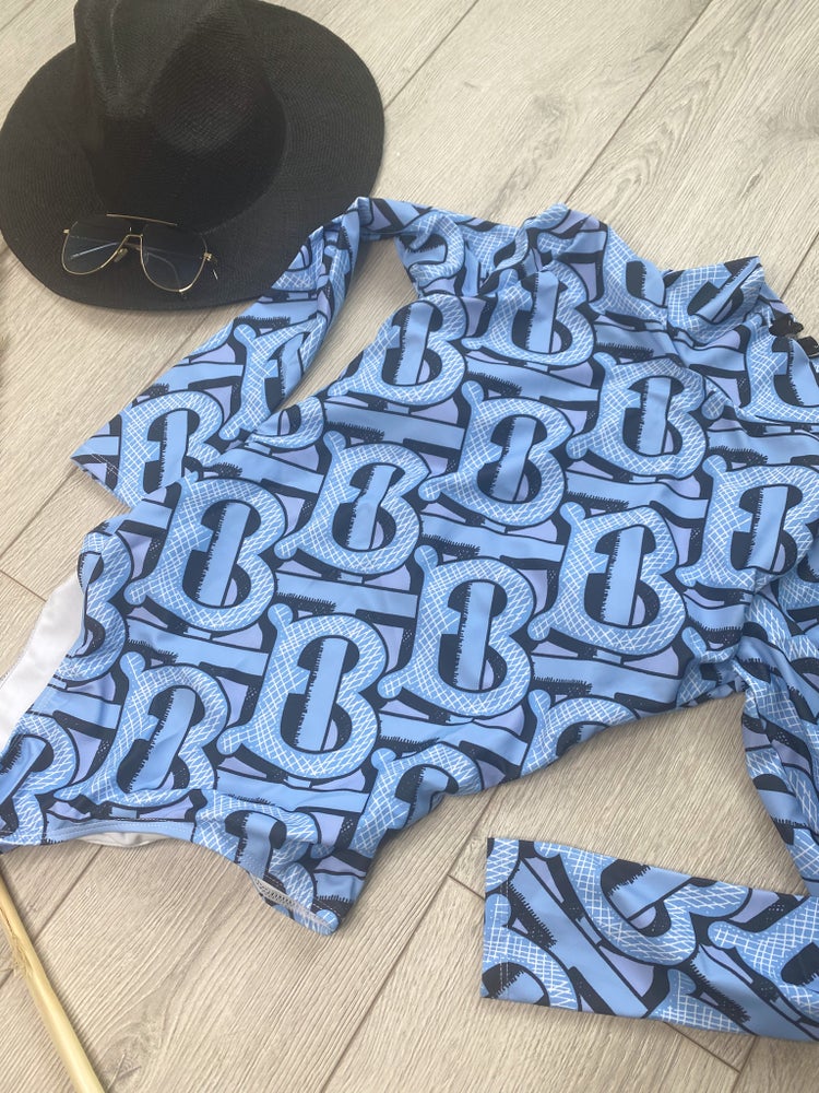 Blue Burb Swimsuit