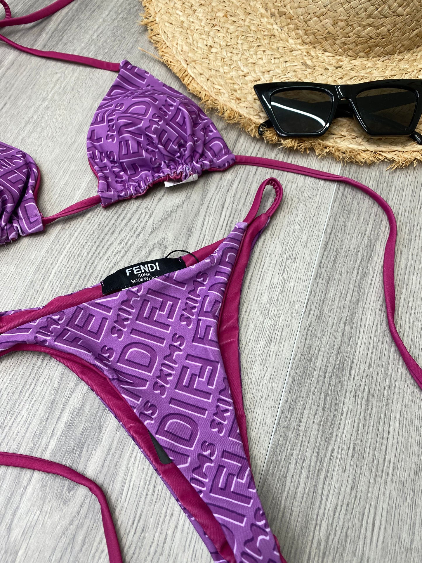 Lilac String FF Bikini
