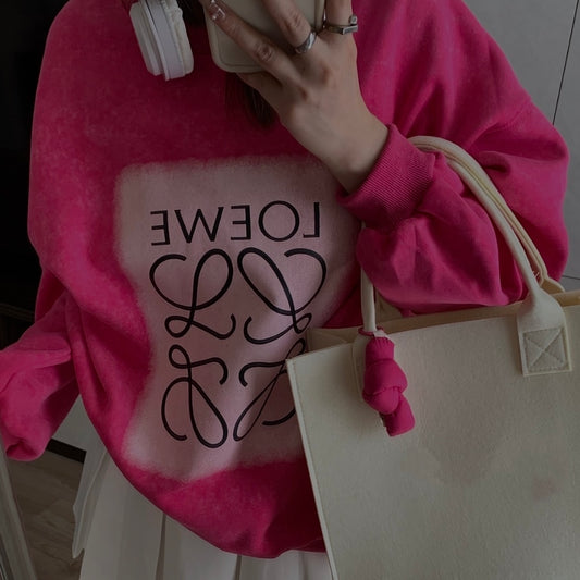 Pink LOWE Oversized Sweater