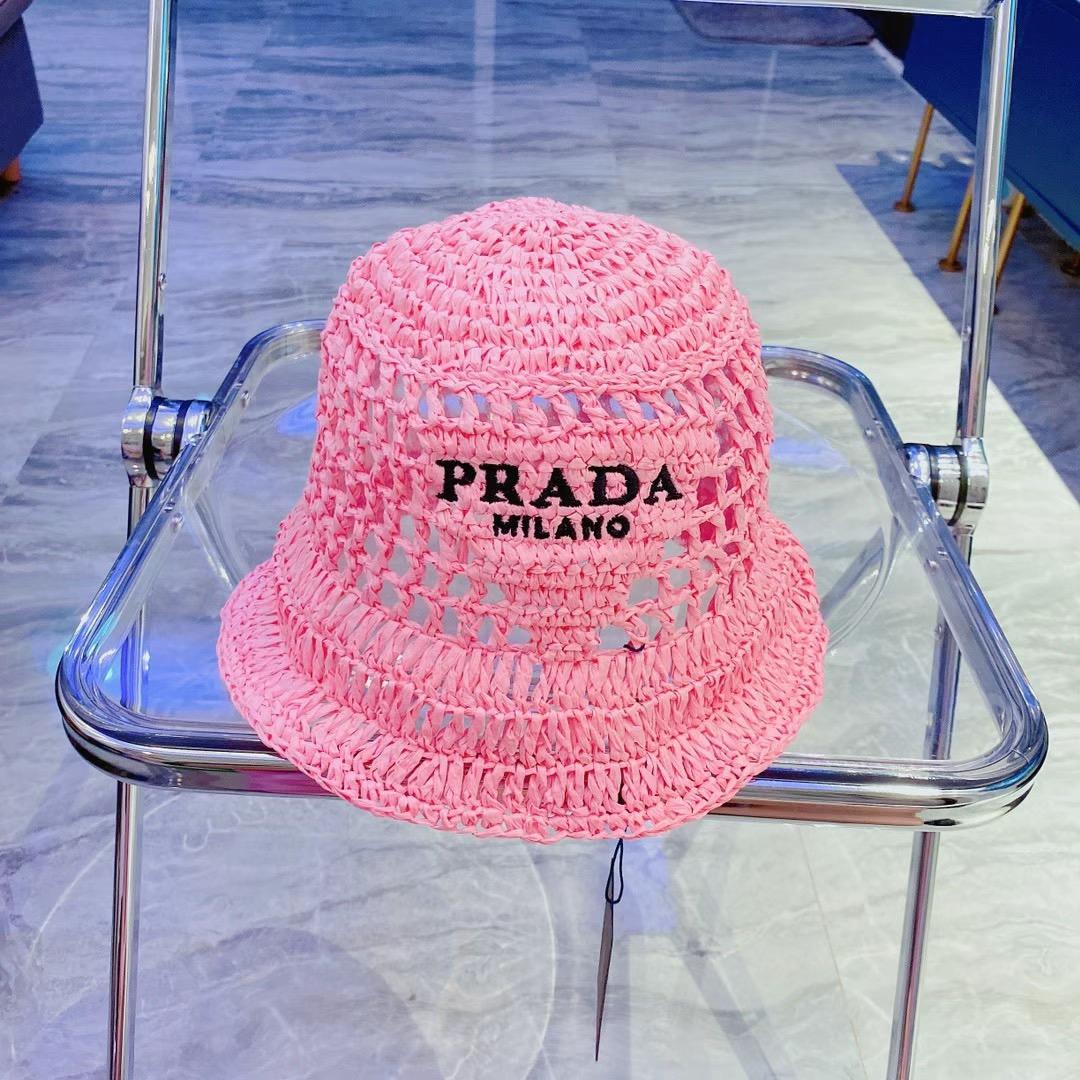 Prad Raffia Hat (x5 Colours)