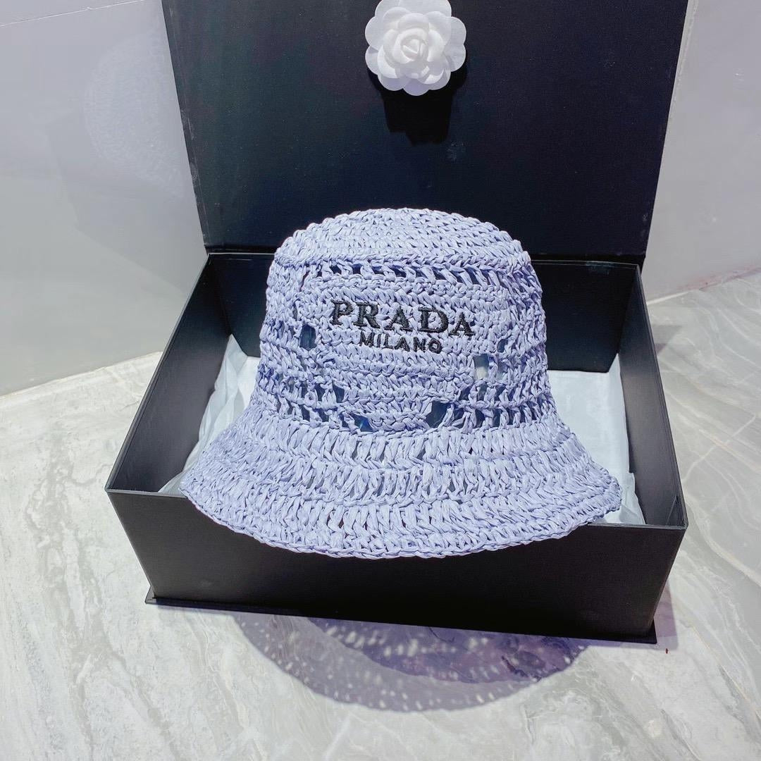 Prad Raffia Hat (x5 Colours)