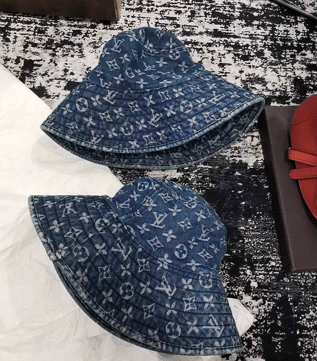 Denim Louie Bucket Hat