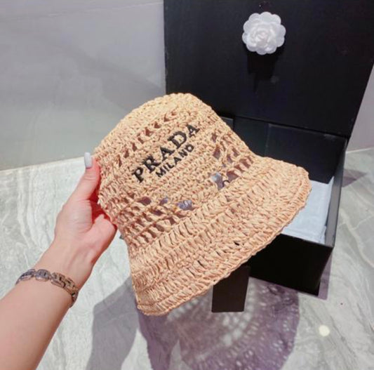 Prad Raffia Hat (x5 Colours)