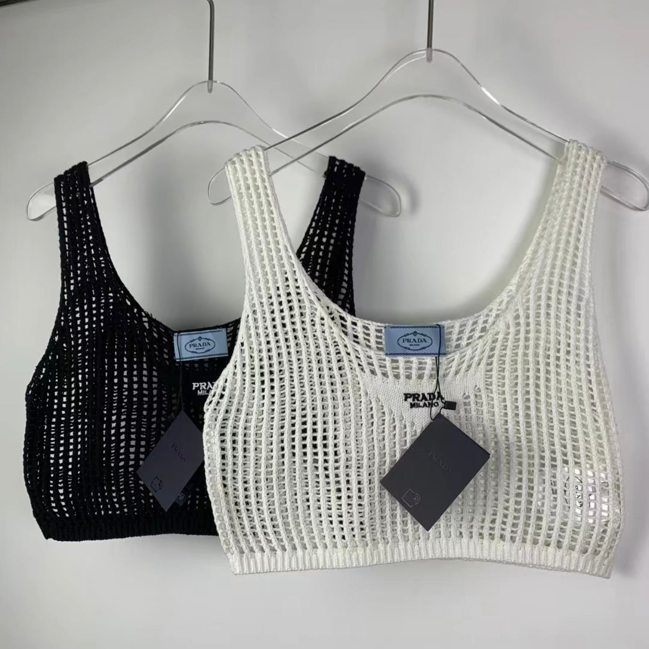 Prad Crochet Crop Top