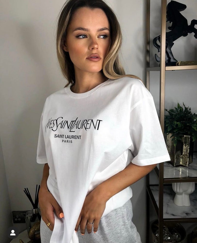 White Oversized YS Tee