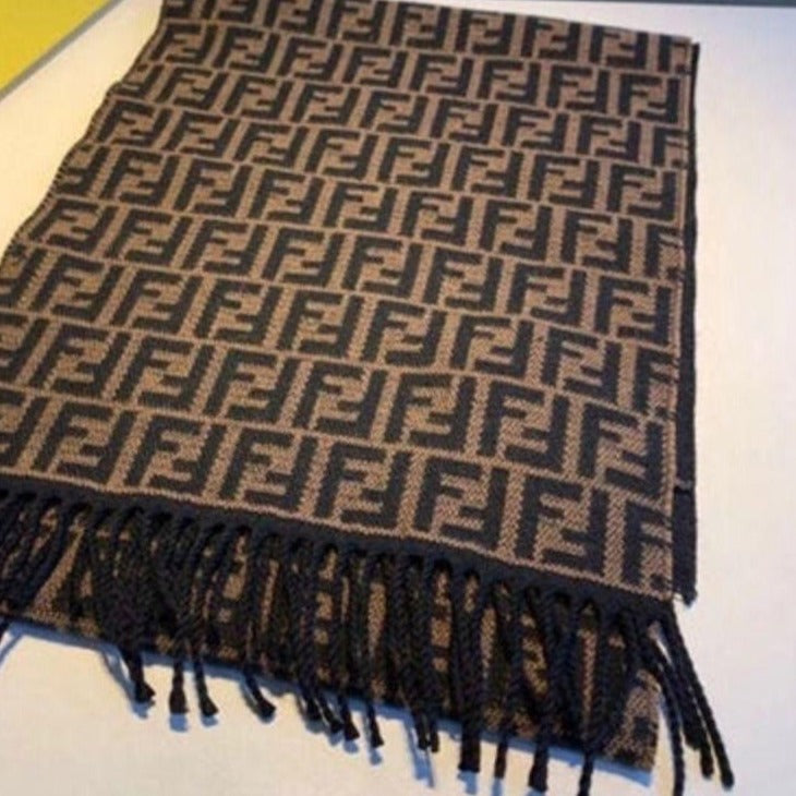 Brown FF Scarf